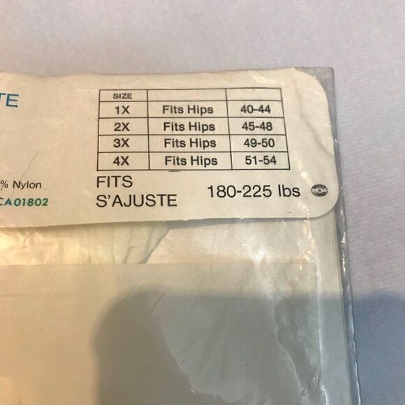 𝅺white Queen Size Vintage Panty Hose - Picture 4 of 5